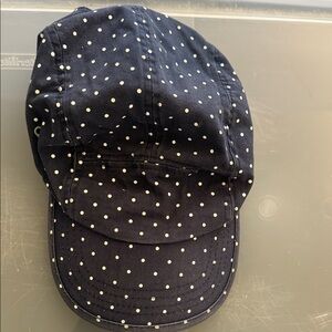 Forever 21 Navy Polka Dot Hat